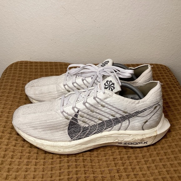 Nike Pegasus Turbo Next Nature Mens Sz 9.5 White Light Bone Running DM3413-100 - Picture 1 of 9